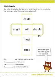 Modal verbs activities ks2 : Grammar And Literacy Glossary J To Q Oxford Owl