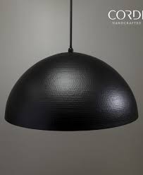 36 Hammered Dome Pendant Light Fixture
