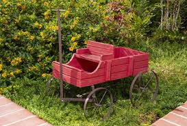 Decorative Buckboard Wagon Garden
