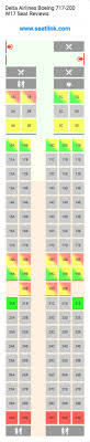 Delta Airlines Boeing 717 200 W17 717 Seat Map Seating