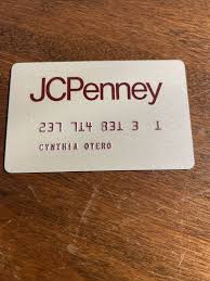 vine jc penney credit card expired