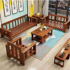 teak wood burma sofa set style