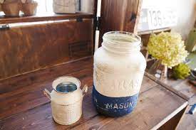 空き瓶や100均商材をペイントしてシャビーな男前雑貨にしちゃおう 100均 雑貨 して