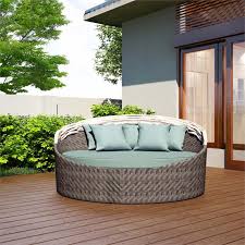 Wink Canopy Patio Daybed In Canvas Spa