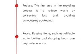 benefits of recycling visual ly