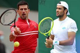 Djokovic no necesitó de su mejor tenis para doblegar al italiano, al que le vino grande el escenario y el rival. Novak Djokovic Vs Matteo Berrettini Live Idea Huntr