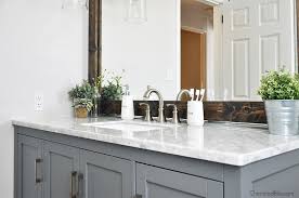 Welcome to new bathroom style. How To Install A Freestanding Bathroom Vanity Cherished Bliss