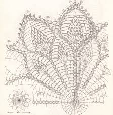 Crochet Pineapple Doiley Chart Pineappledoily 8 Chart