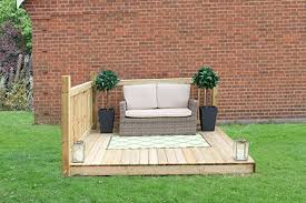 Patio Decking Kit 2 4 X 2 4m Forest