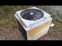 Providing a 13 seer efficiency with a single stage, reciprocating compressor, the gsx130601 is an inexpensive condenser to cool your home when paired with an ac coil. Hvac Old Hinged Top Payne 36rac R22 3 Ton Condensor Youtube