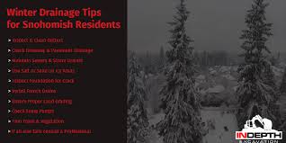 Winter Drainage Tips For Snohomish