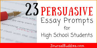 persuasive essay topics for high