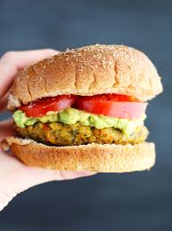 quinoa veggie burgers with avocado 3