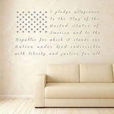 Large American Flag Wall Art Patriotic