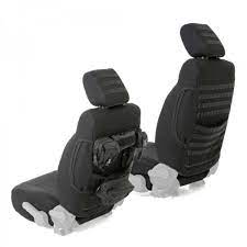 Front Seat Covers Black Smittybilt