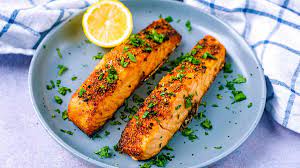 air fryer salmon hungry healthy happy
