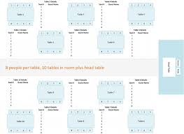 wedding seating chart template potx