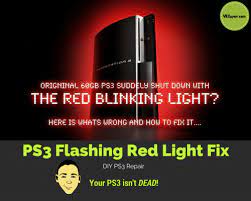 ps3 flashing red light the ultimate