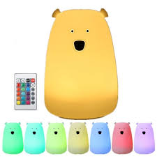 Shop Silicone Tap Color Changing Animal Led Night Light Polar Bear 4 3 X 4 X 6 5 Overstock 29780255