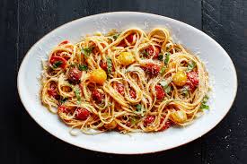 15 minute cherry tomato pasta recipe