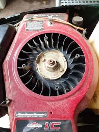 riding mower flywheel embly locking