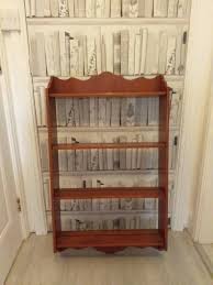 Vintage Wall Shelves Plate Rack By