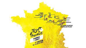 Etappen der Tour de France 2022 ...