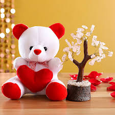 send cute teddy bear wish tree