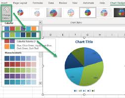 how to make a pie chart in excel step