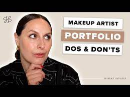 makeup artist portfolio dos and don ts
