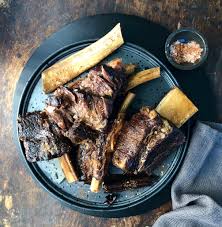 slow cooked master stock beef ribs