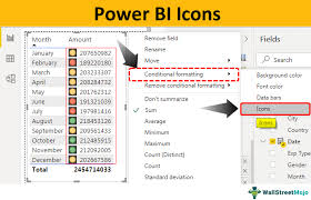 power bi icons how to make use of