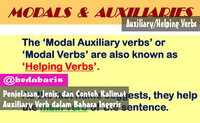 Penggunaan modal dalam bahasa inggris adalah salah satu materi dasar yang perlu dipahami para pemula. Penjelasan Jenis Dan Contoh Kalimat Auxiliary Verb Dalam Bahasa Inggris