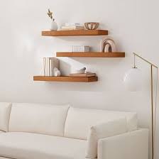 Volume Floating Shelves Cool Walnut