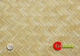 bamboo wall covering cross weave natural