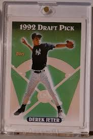 Perhaps the most mass produced of the 1992 cards is the upper deck minor league with over 3000 graded by psa and about half of those, graded psa 10. Mavin 1993 Topps Derek Jeter Rookie Card 1992 Draft Pick 98