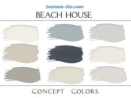 Beach House Paint Palette Home Colors