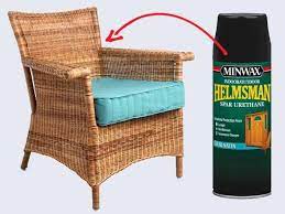 painting wicker furniture