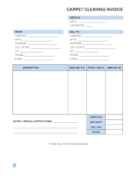 cleaning service work order template