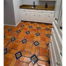 mexican saltillo tiles floor