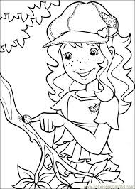 Holly hobbie sleeping on chair. Holly Hobbie 17 Coloring Page For Kids Free Holly Hobbie Printable Coloring Pages Online For Kids Coloringpages101 Com Coloring Pages For Kids