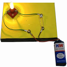 simple electric circuit with switch