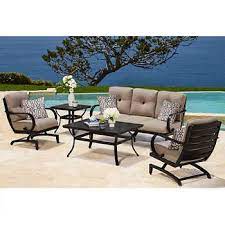 For ultimate durability, this christopher knight home covington set of chairs is made of cast aluminum. Whitehall 5 Piece Cast Aluminum Deep Seating Set Recycling Einfach Handwerker