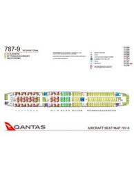 qantas b787 9 seat map qantas b787 9