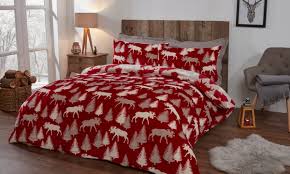 Printed Winter Flannel Fleece Set Groupon