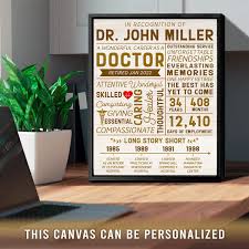 personalized retirement gift for doctor