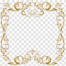 frame clip art royaltyfree gold