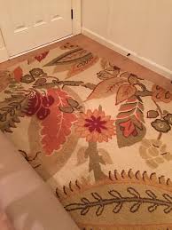 pottery barn rug 100 wool in excellent