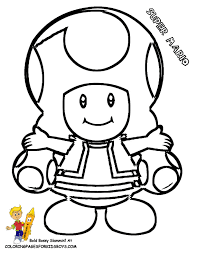 Toad coloring page from toad & toadette category. Toad Coloring Pages From Super Mario Coloring Home