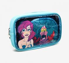 little mermaid makeup bag